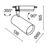Трековый светильник Maytoni Technical TR003-1-26W3K-S-B Трековый светильник Maytoni Technical TR003-1-26W3K-S-B