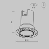 Потолочный светильник Maytoni Outdoor O501DL-L10W3K Потолочный светильник Maytoni Outdoor O501DL-L10W3K