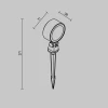 Ландшафтный светильник Maytoni Outdoor O495FL-L10B3K Ландшафтный светильник Maytoni Outdoor O495FL-L10B3K