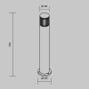 Ландшафтный светильник Maytoni Outdoor O492FL-01GF Ландшафтный светильник Maytoni Outdoor O492FL-01GF
