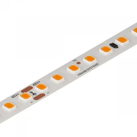 Светодиодная лента Kraab Systems PIXIE SMD 2835-140 48В 10Вт 3000К CRI92 8мм 5м 27.101.5