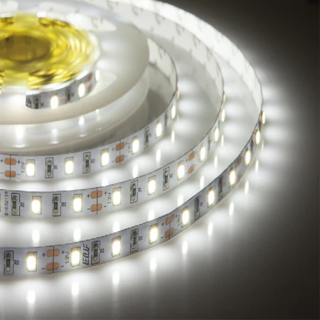 Лента светодиодная герметичная ELF GERMES, 300SMD (2835), 12В, IP65, 5м, белая ELF-300SMD2835-GERMES-W