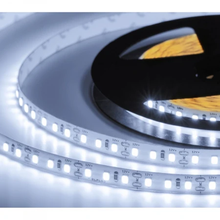Лента светодиодная ELF 600SMD диодов (2835), 12В, 5м без пайки ELF-600SMD2835NWcw11000-u