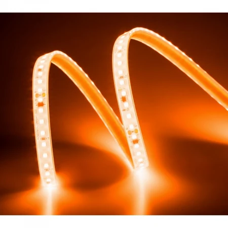 Лента светодиодная ELFLED 120SMD диодов (2835), 220В, IP67, 1м, оранжевый ELFLED-120SMD2835HVO