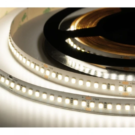Лента светодиодная ELF 990SMD диодов (2835), 36В, 5м, ГИПЕР, белый нейтральный 4000-4500К ELF-990SMD2835NWnw-Hy36