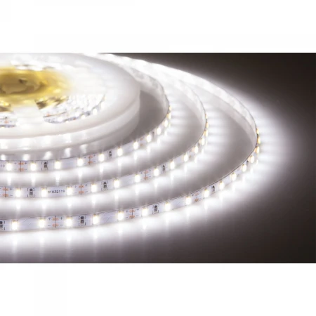 Лента светодиодная ELF 480SMD диодов (3014), 12В, 5м, узкая 5мм, белая ELF-480SMD3014NWW