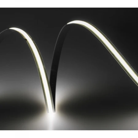 Лента светодиодная ELFLED 528COB диодов, 24В, 5м, ширина 8мм, свободный рез, белый нейтральный ELFLED-528COB-8FCut-nw-24