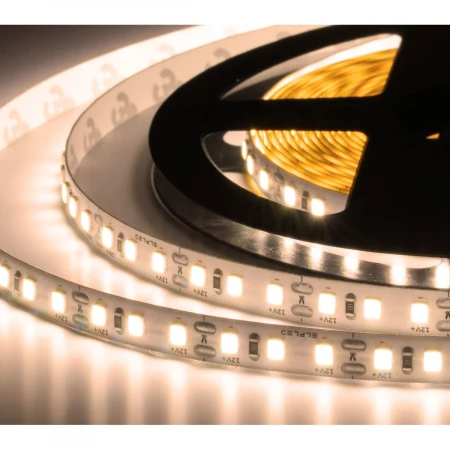 Лента светодиодная герметичная ELF GERMES, 600SMD (2835), 12В, IP65, 5м, белый теплый 2800-3300К ELF-600SMD2835-GERMES-WW