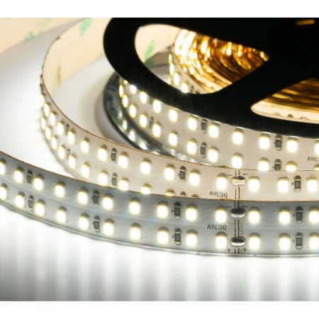 Лента светодиодная ELF 1400SMD диодов (2835), 36В, 5м, ГИПЕР, белый нейтральный 4000-4500К ELF-1400SMD2835NWnw-Hy36