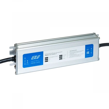 Блок питания герметичный компактный ELF, 24В, 150Вт, металл, IP67 ELF-24150С-LP