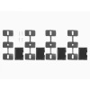 Профиль накладной LEDS POWER СПН5035 алюм. черный с призм.рассеивателем 2м 008523 Профиль накладной LEDS POWER СПН5035 алюм. черный с призм.рассеивателем 2м 008523