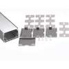 Профиль накладной LEDS POWER СПН5035 алюм. черный с призм.рассеивателем 2м 008523 Профиль накладной LEDS POWER СПН5035 алюм. черный с призм.рассеивателем 2м 008523