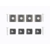 Профиль накладной LEDS POWER СПН1010 алюм. черный с призм.рассеивателем 2м 008363