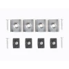 Профиль накладной LEDS POWER СПН1510 алюм. черный с призм.рассеивателем 2м 008387
