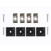 Профиль накладной LEDS POWER СПН3030 алюм. черный с призм.рассеивателем 2м 008509