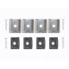Профиль врезной LEDS POWER СПВ17-2412 алюм. черный с призм.рассеивателем 2м 008462