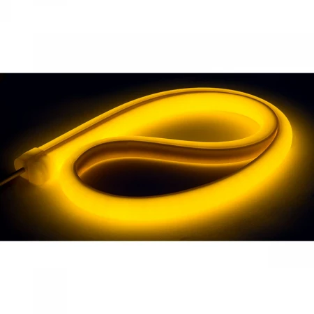 Светодиодный неон NeonLine ELF, фронтальный изгиб ELF-NL-14-front-Y