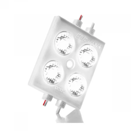 Модуль светодиодный ELF SOL+, 4SMD диод 2835, белый ELF-SOL+ 4 2835 W