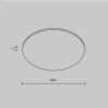 Стекло для пылевлагозащиты Maytoni Technical Dip Glass001-D45