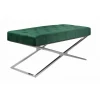 Банкетка ArtHomeDecor Cross ID-78 CR Green