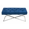Банкетка ArtHomeDecor Cross ID-78 CR Blue