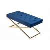 Банкетка ArtHomeDecor Cross ID-78 GL Blue Банкетка ArtHomeDecor Cross ID-78 GL Blue