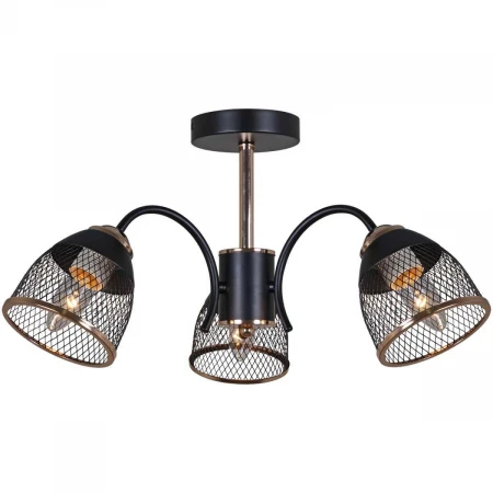 Потолочная люстра Reluce 01505-0.3-03 BK+FGD