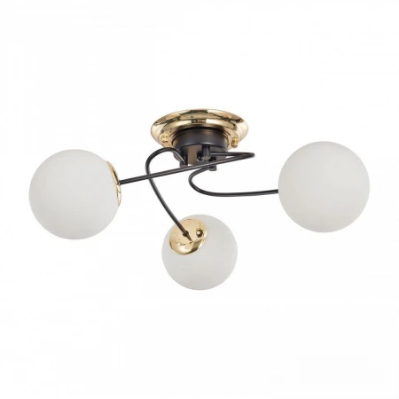 Потолочная люстра Arte Milano Neapolis76408 276408/3 BK/GD