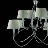 Подвесная люстра Mantra Mara Chrome - White 1654 Подвесная люстра Mantra Mara Chrome - White 1654