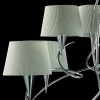 Подвесная люстра Mantra Mara Chrome - White 1654 Подвесная люстра Mantra Mara Chrome - White 1654