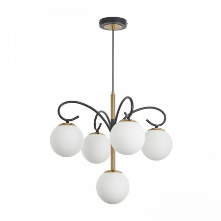 Подвесная люстра Arte Milano Neapol73808 273808/4+1 BK/GD