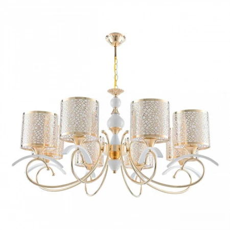 Подвесная люстра Arte Milano Florentia-9787 309787/8 Wh/Gd