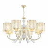 Подвесная люстра Arte Milano Florentia-6067 306067/8 Wh/Gd Подвесная люстра Arte Milano Florentia-6067 306067/8 Wh/Gd
