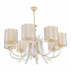 Подвесная люстра Arte Milano Florentia-6067 306067/8 Wh/Gd Подвесная люстра Arte Milano Florentia-6067 306067/8 Wh/Gd