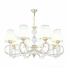 Подвесная люстра Arte Milano Florentia-2387 302387/8 Wh/Gd