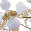 Подвесная люстра Arte Milano Florentia-2387 302387/6 Wh/Gd Подвесная люстра Arte Milano Florentia-2387 302387/6 Wh/Gd