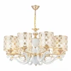 Подвесная люстра Arte Milano Florentia-3097 303097/8 Wh/Gd Подвесная люстра Arte Milano Florentia-3097 303097/8 Wh/Gd