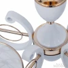 Подвесная люстра Arte Milano Florentia-3097 303097/6 Wh/Gd Подвесная люстра Arte Milano Florentia-3097 303097/6 Wh/Gd