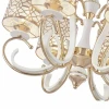 Подвесная люстра Arte Milano Florentia-1237 301237/6 Wh/Gd Подвесная люстра Arte Milano Florentia-1237 301237/6 Wh/Gd