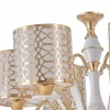 Подвесная люстра Arte Milano Florentia-1237 301237/6 Wh/Gd Подвесная люстра Arte Milano Florentia-1237 301237/6 Wh/Gd