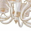 Подвесная люстра Arte Milano Florentia-1237 301237/6 Wh/Gd Подвесная люстра Arte Milano Florentia-1237 301237/6 Wh/Gd