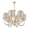 Подвесная люстра Arte Milano Florentia-1237 301237/6 Wh/Gd Подвесная люстра Arte Milano Florentia-1237 301237/6 Wh/Gd