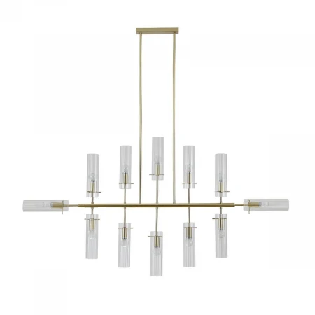 Подвесная люстра Indigo Saetta 11053/12R Gold V000565