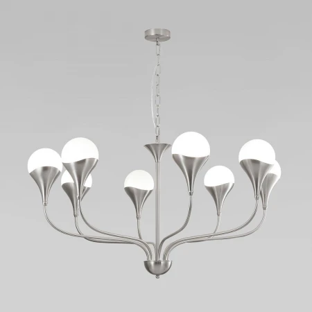 Подвесная люстра Eurosvet Calyx 60169/8 никель