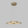 Подвесной светодиодный светильник Eurosvet Crespella 90034/3 золото Подвесной светодиодный светильник Eurosvet Crespella 90034/3 золото