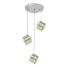 Подвесная светодиодная люстра Indigo Radioso 12048/3P Chrome V000136L