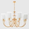 Подвесная люстра Crystal Lux ELENA SP8 GOLD Подвесная люстра Crystal Lux ELENA SP8 GOLD