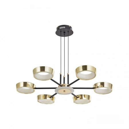 Подвесная светодиодная люстра Arte Milano Ferrara71079 271079/6 BK/GD