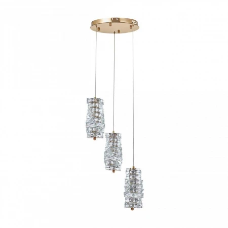 Подвесная светодиодная люстра Arte Milano Venezia 319011/D300/3 GD