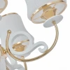 Подвесная люстра Arte Milano Florentia-1097 301097/5 Wh/Gd Подвесная люстра Arte Milano Florentia-1097 301097/5 Wh/Gd
